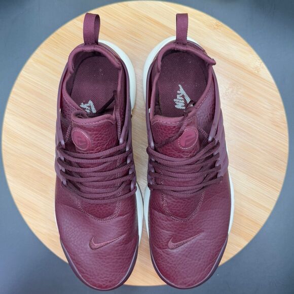 Nike Air Presto Premium Night Maroon (2016) Women’s Sz 9 - Picture 9 of 11